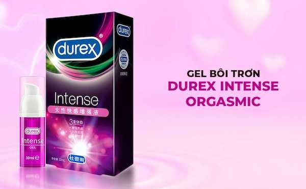 Durex Intense Orgasmic Tightening Sensation Lubricant — This 10ml bottle of water-based lubricant is expertly