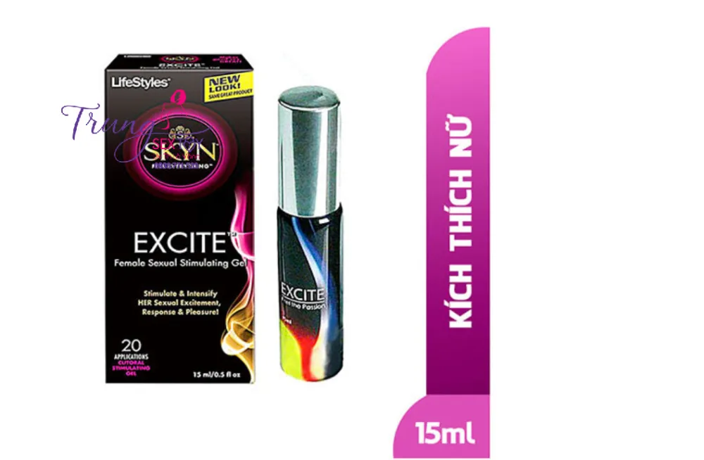 Excite USA Female Arousal Lubricant Gel Safe Use — hình 5