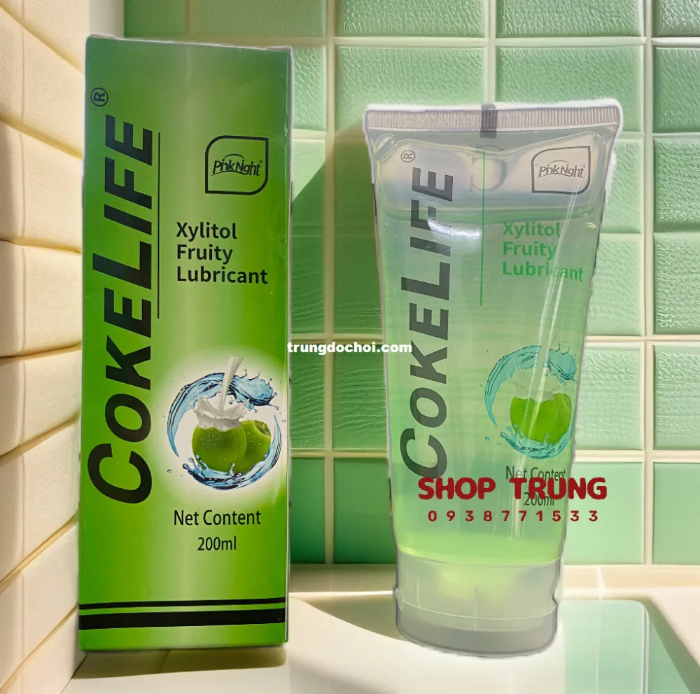 Cokelife Coconut Scented Water-Based Lubricant 200ml — hình 5