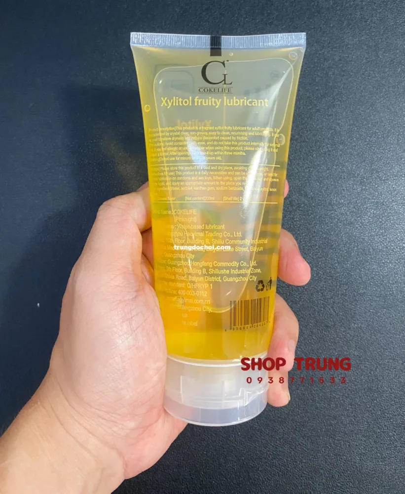Cokelife Banana Scented Lubricant Water-Based Top Intimate — Premium Ingredients for Peace of Mind