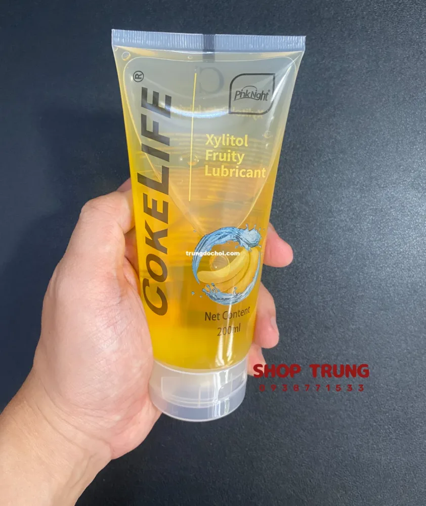 Cokelife Banana Scented Lubricant Water-Based Top Intimate — Highlighted Features