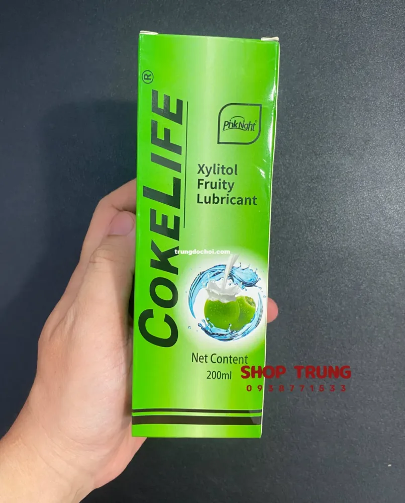 Cokelife Coconut Scented Water-Based Lubricant 200ml — hình 4