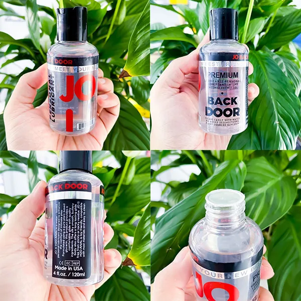 Jo Back Door 120ml Anal Lubricant USA Natural Safe Gel — How to Use Jo Back Door Gel