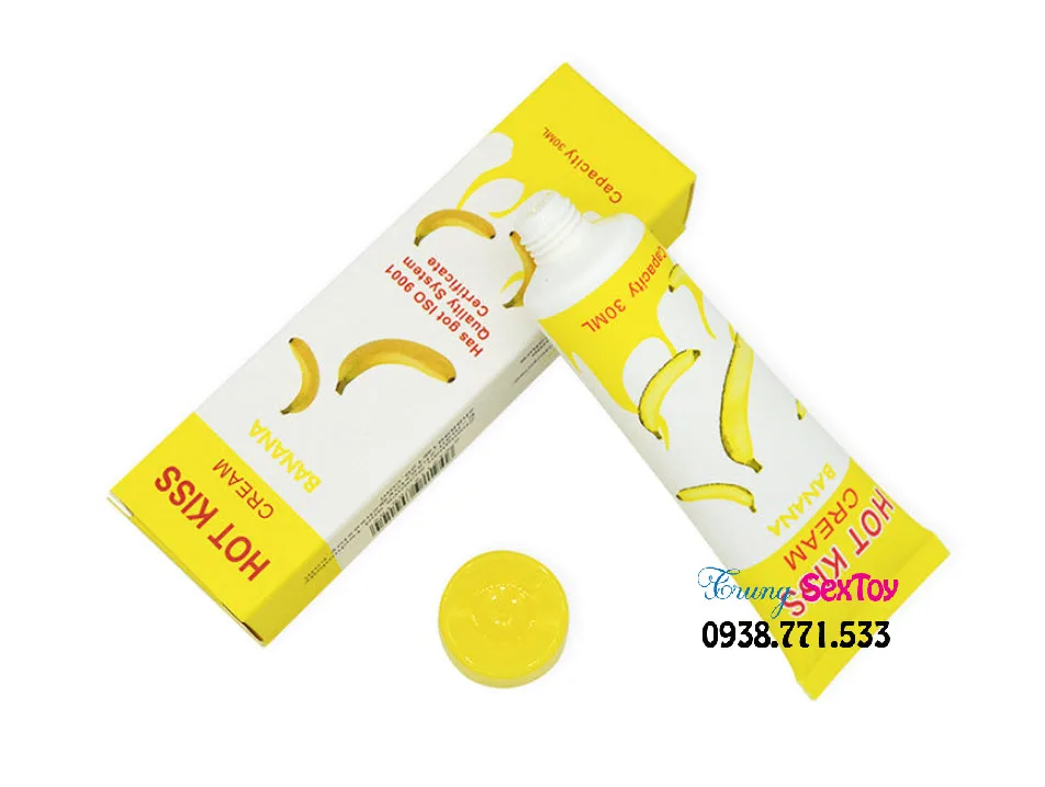 Banana Scented Lubricant Gel Couples Relaxing Pleasure — hình 3