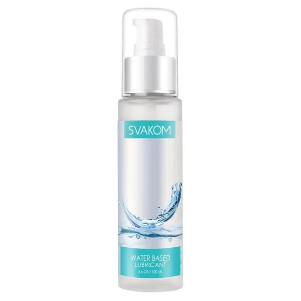 SVAKOM Natural Water-Based Lubricant Long-Lasting Safe — Elegant Design & Effortless Application