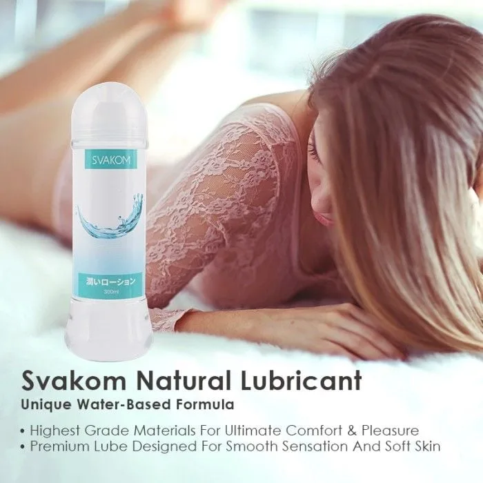 SVAKOM Natural Lubricant 300ml Water-Based Soft — Experience the natural boost in sensation and enjoy