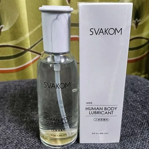 Svakom Human Body Lubricant Water-Based 100ml — The product is colorless and odorless, preserving a natural