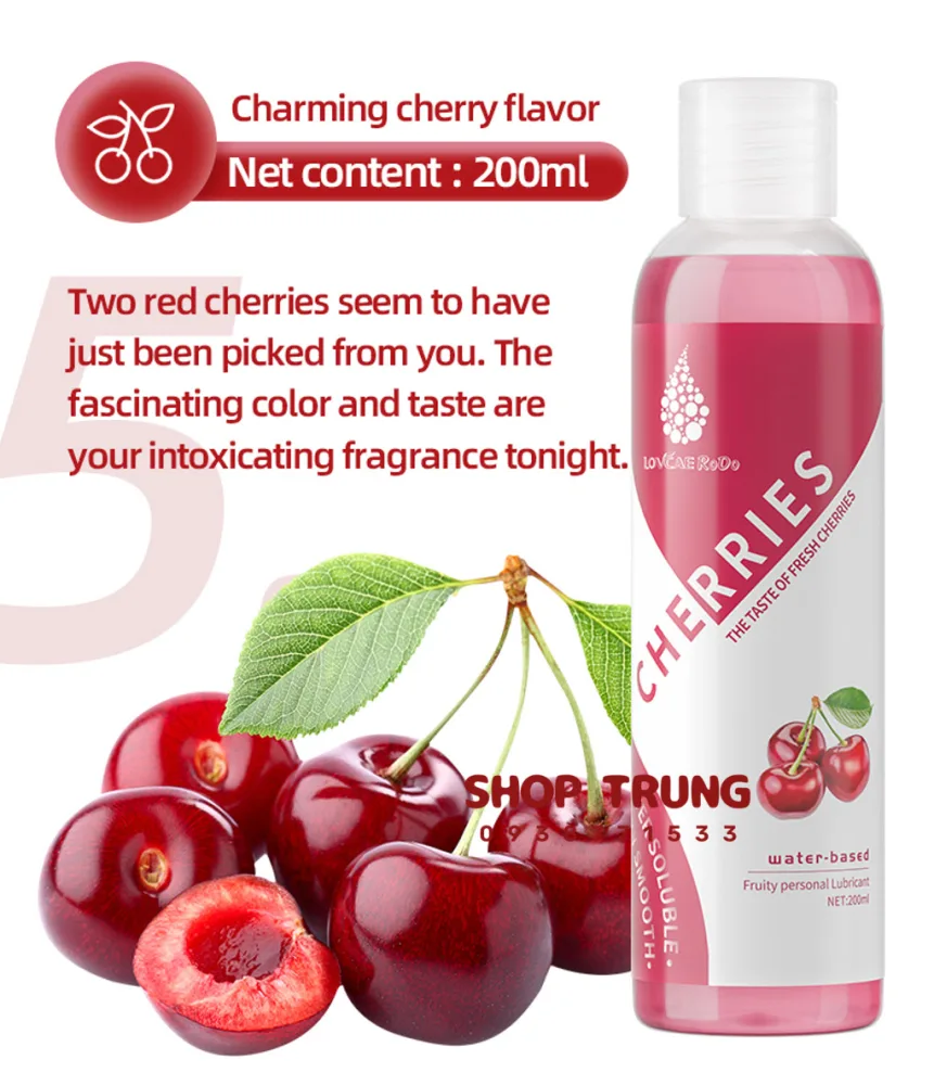 Fruit Flavored Edible Personal Lubricant Gel — Important Usage Tips