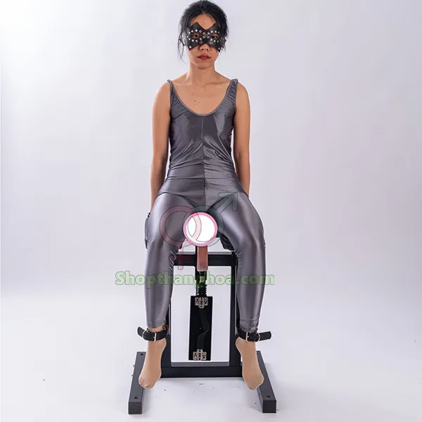 Body Restraint Chair With Masturbation Gun — hình 11