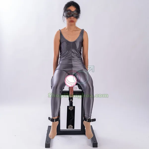 Body Restraint Chair With Masturbation Gun — hình 16