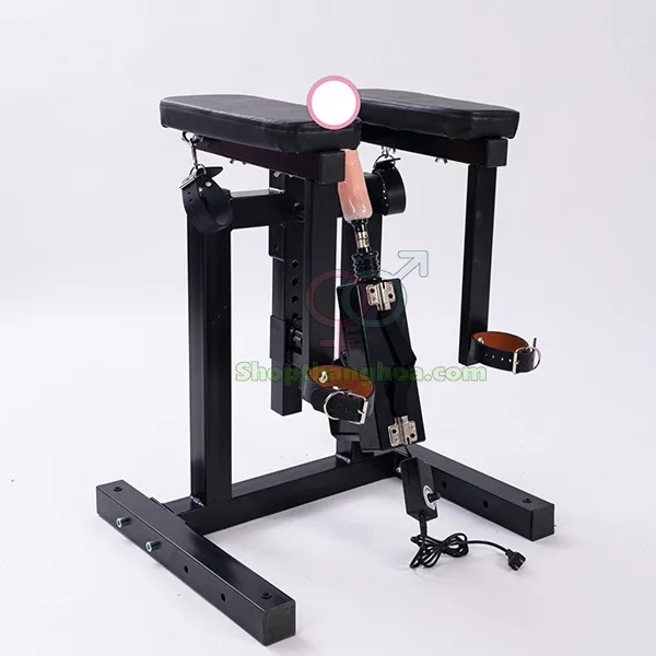 Body Restraint Chair With Masturbation Gun — hình 3