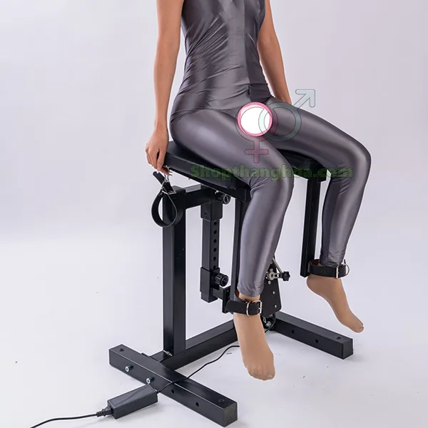 Body Restraint Chair With Masturbation Gun — hình 4
