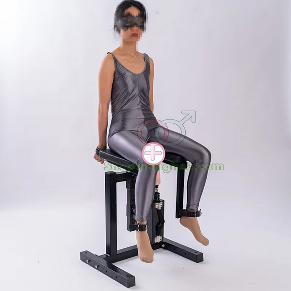 Body Restraint Chair With Masturbation Gun — hình 5