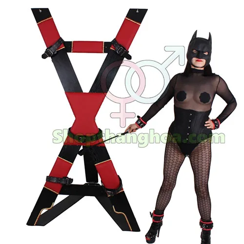 X-Frame BDSM Restraints Bondage Kit Body Harness Extreme — What is the BDSM Fixed Body Restraint X-Frame GSM005?