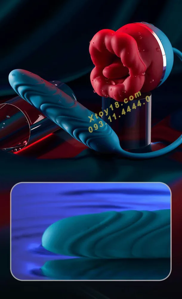 SISU Multi-function Licking Sucking Thrusting Vibrator — hình 8