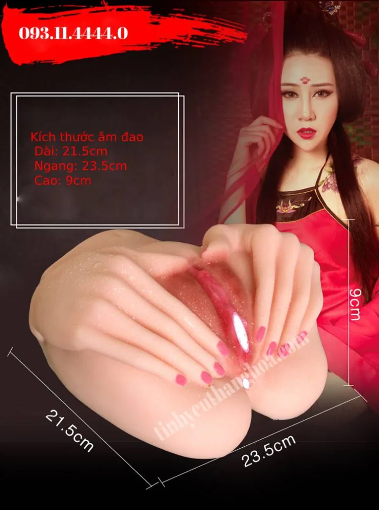 Silicone Vibrating Male Masturbator with Sound Stimulation — hình 8