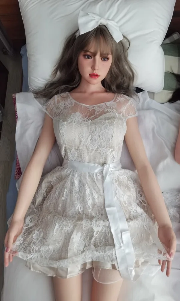 Gynoid Mona 163cm Platinum Silicone Sex Doll 2024 Edition — hình 3