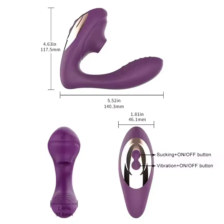 10 Mode Sucking & Vibrating Massager For Women Waterproof — Experience Ultimate Pleasure with 10 Exciting Modes