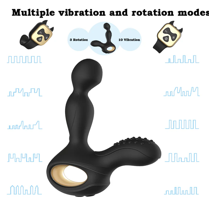 Heated Anal Stimulator Warm Vibrating Plug for Intense — hình 4