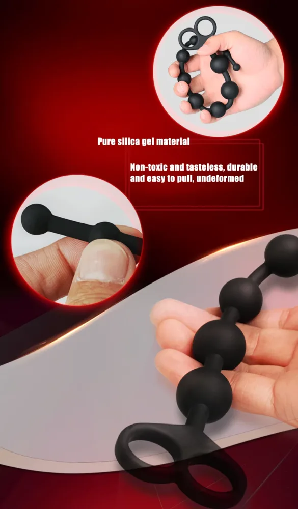 Beaded Anal Plug Beginner Friendly Silicone Prostate — Its simple yet innovative design makes it an ideal choice