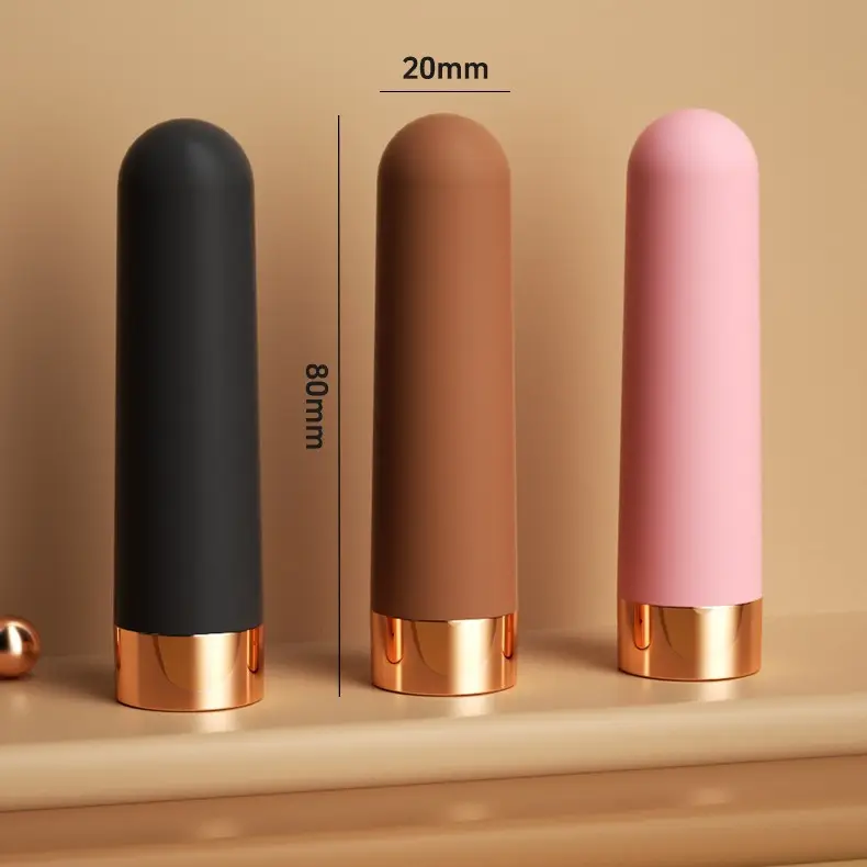 Mini Lipstick Shaped 10 Frequency USB Remote Vibrator — Perfect For