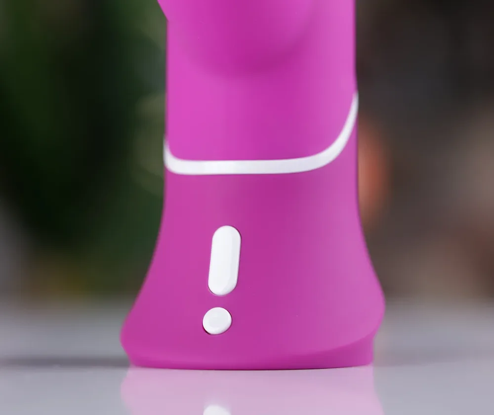 Happy Rabbit Curve Purple Dual Motor Vibrator 15 Modes — Versatile Vibration Modes for Ultimate Satisfaction
