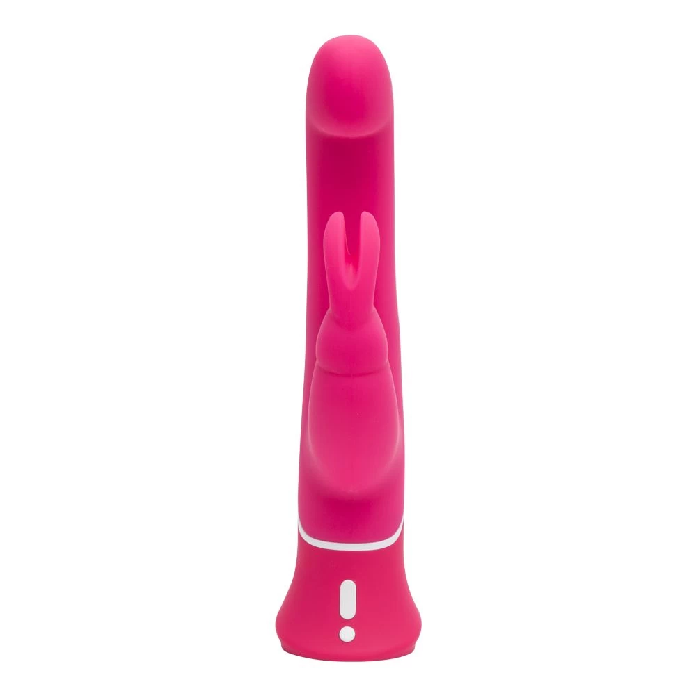 Happy Rabbit G-Spot Rechargeable Bunny Vibrator 12 Modes — Together with the curved internal massager, this device