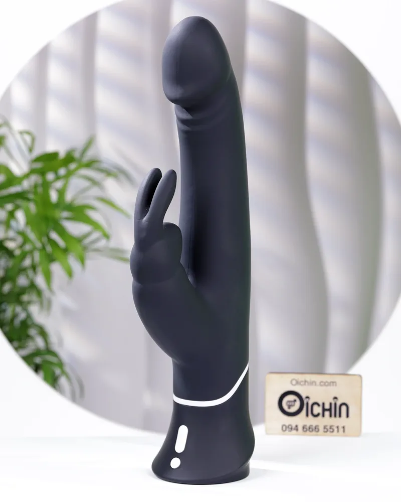 Happy Rabbit 12-Mode Vibrator G-Spot & Clitoral — Multiple Vibration Modes for Customized Fun