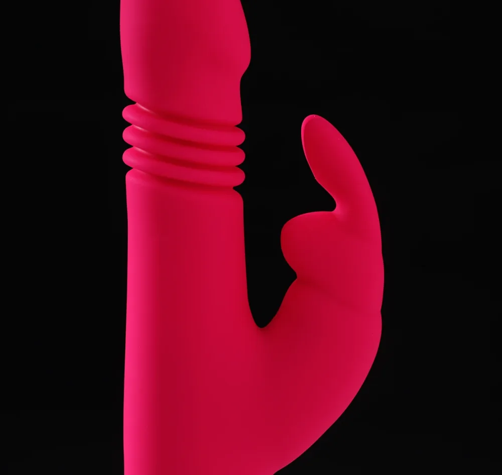 Happy Rabbit Thrusting Silicone Vibrator Ergonomic Powerful — Its modern design and outstanding performance make it the