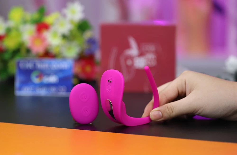 Hgod Butterfly Love C-Shaped Remote Control Vibrator — Its unique C-shape ensures a perfect fit, hugging the