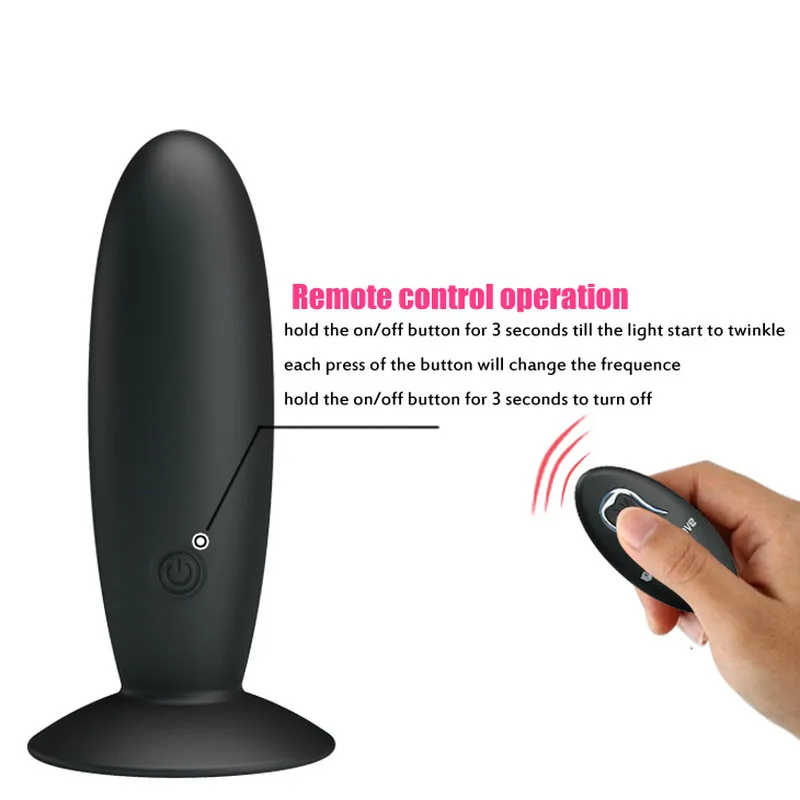 HM02DRemoteWallMountAnalMassager12VibrationModes — hình 2