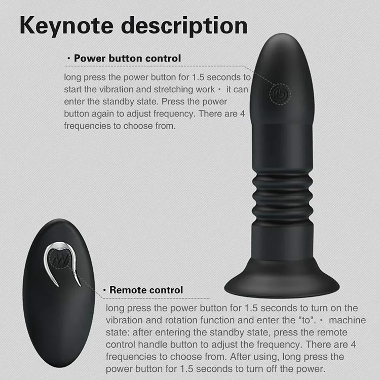 Magic Jingers HM02H Remote Anal G Spot Massage Vibrator — hình 3