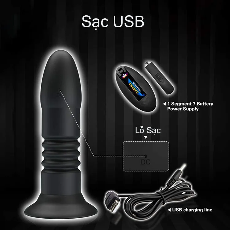 Magic Jingers HM02H Remote Anal G Spot Massage Vibrator — hình 2