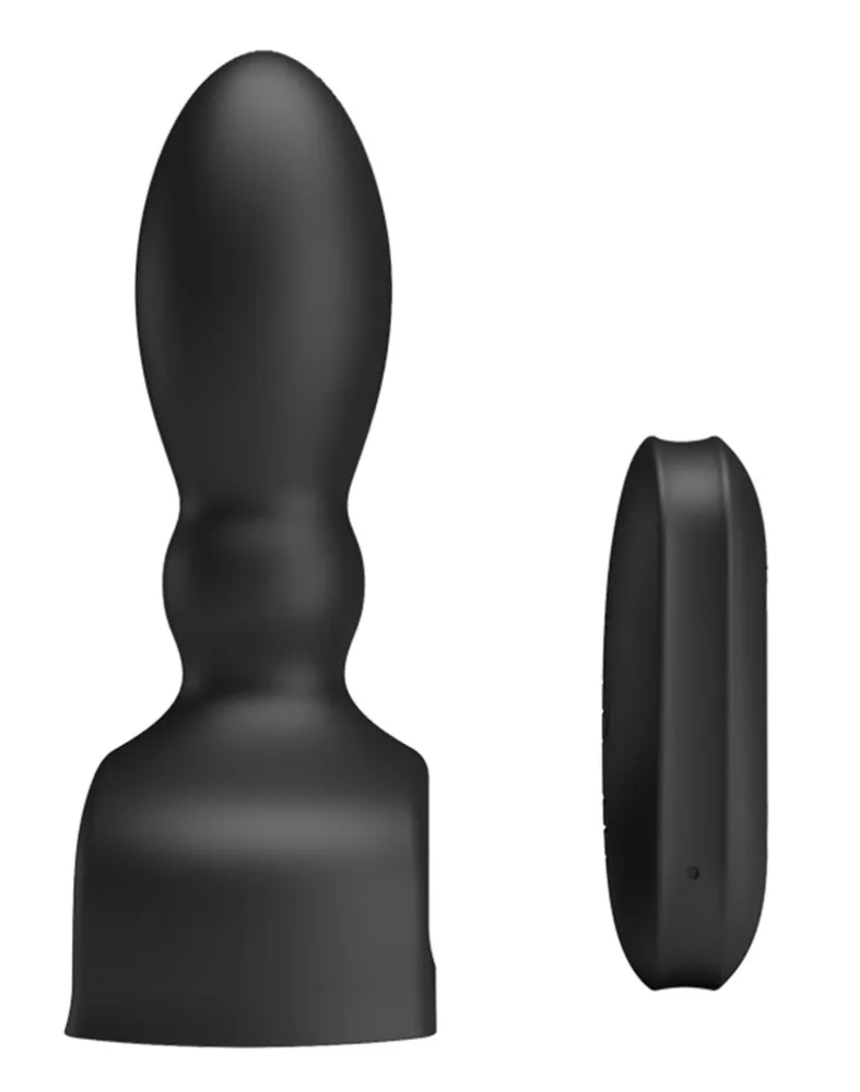 Rettylove Wireless Remote Anal Vibrating Inflatable Plug — hình 5