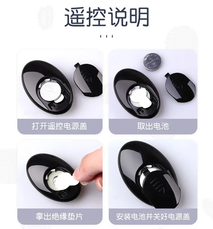 Fox Tail Butt Plug with Remote Vibration Silicone — hình 10
