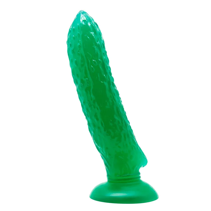 Bitter Melon-Shaped Silicone Vibrator Soft G-Spot Anal — Multi-Purpose Stimulation for Unmatched Sensations