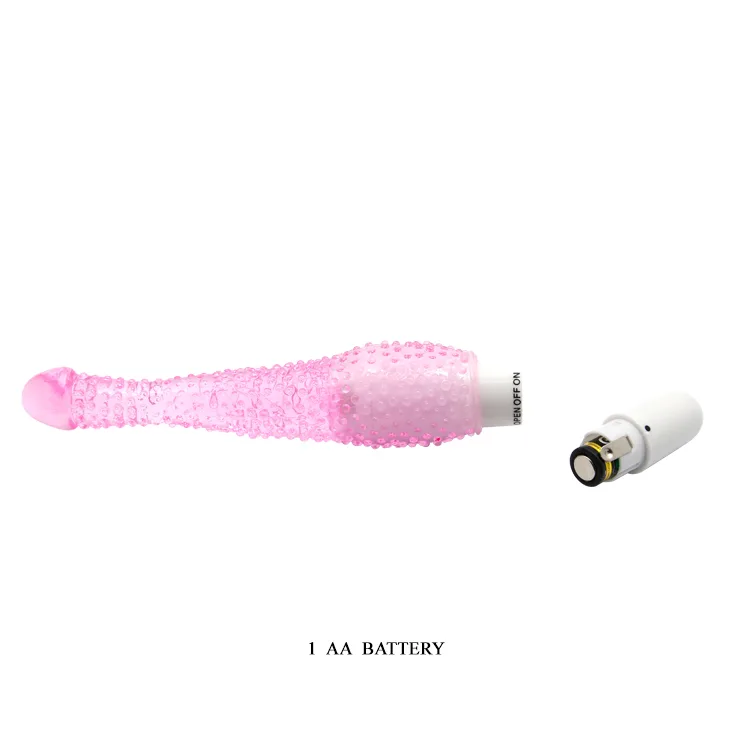 Vibratoe Mini Textured G-Spot Silicone Vibrator Pink — hình 7