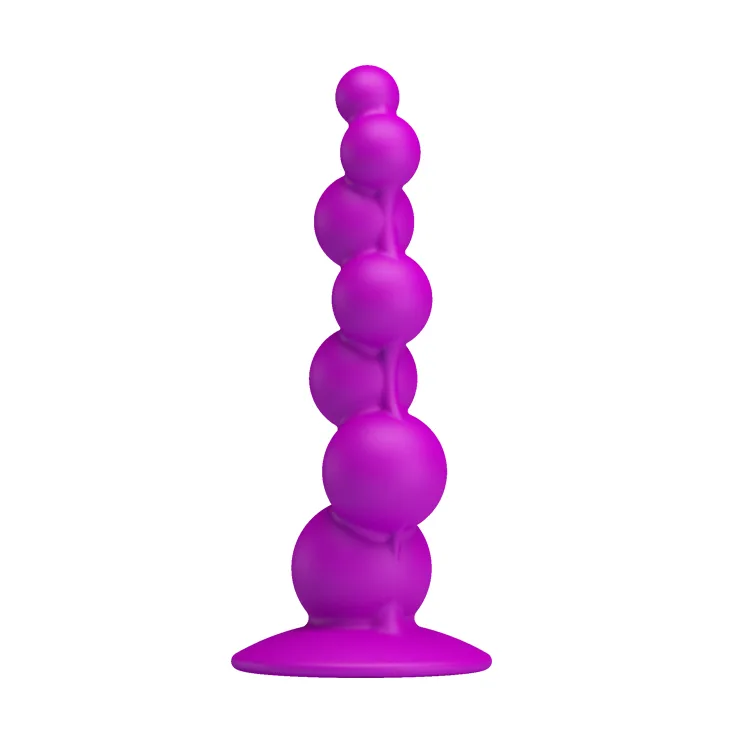 Silicone Anal G Spot Spiral Massage Wand Safe Adult Toy 15cm — hình 3