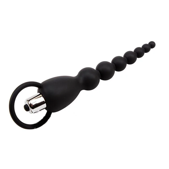 Black Mont Anal Vibrator 10 Vibration Modes 74g Lightweight — hình 2