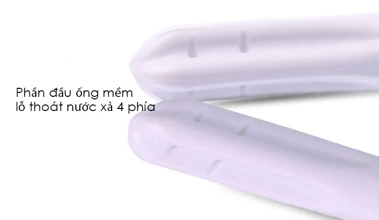 Silicone Anal Vaginal Douche with Soft Nozzle 310ml — Easy and Hygienic to Use