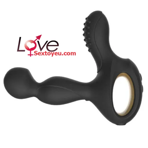 CAKO Remote Controlled 3-Point Rotating Anal Stimulator — hình 3