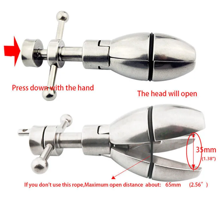 Shibariwand USA HM35 Stainless Steel Anal Expander — Revolutionary Design for Enhanced Intimacy