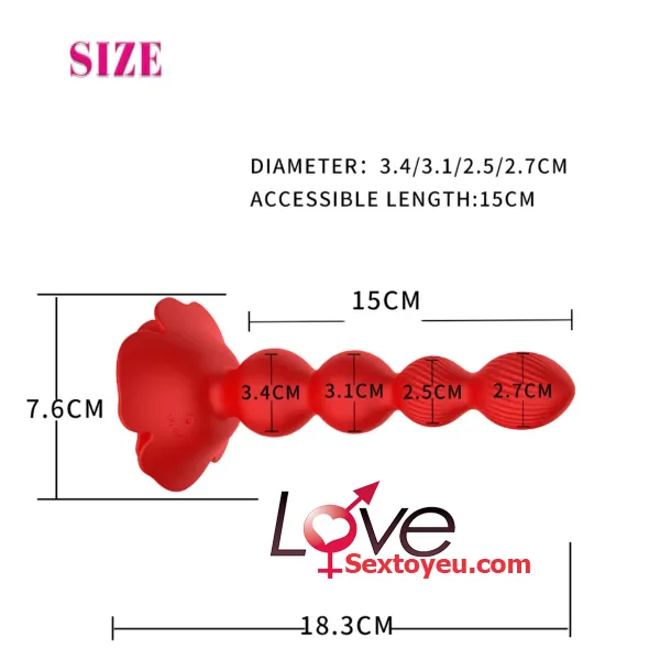 Unique Anal Rose Vibrator Prostate Massage Powerful — Product Specifications You’ll Love