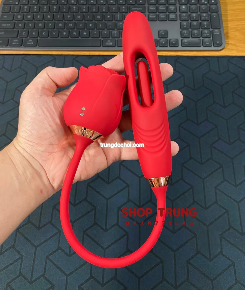 Multi-Function Rose Vibrator & Suction Toy for Ultimate — Its elegant design and powerful features make it an