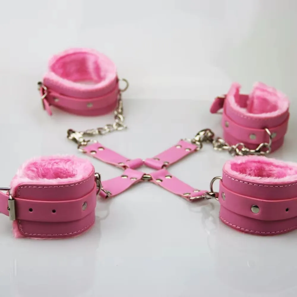 BDSM Restraint Hand Leg Bondage Set Enhance Pleasure — Superior Material and Craftsmanship