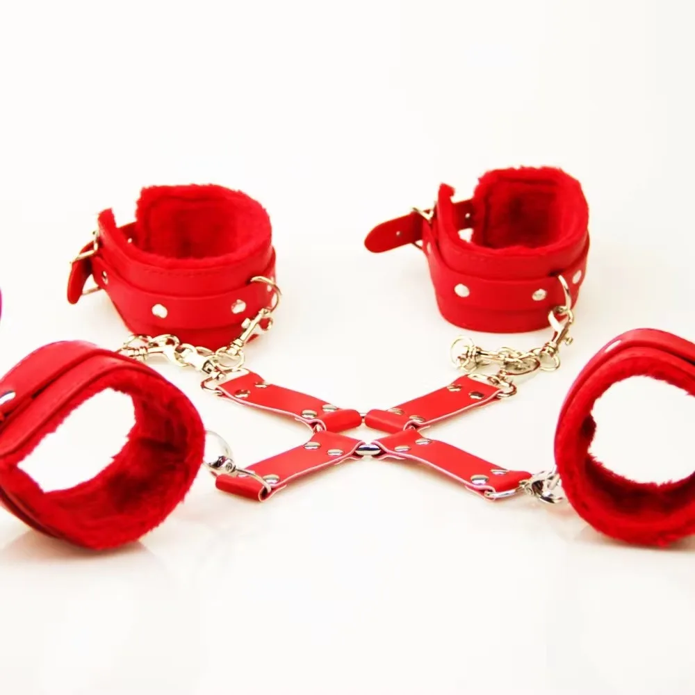 BDSM Restraint Hand Leg Bondage Set Enhance Pleasure — Unlock New Heights of Pleasure