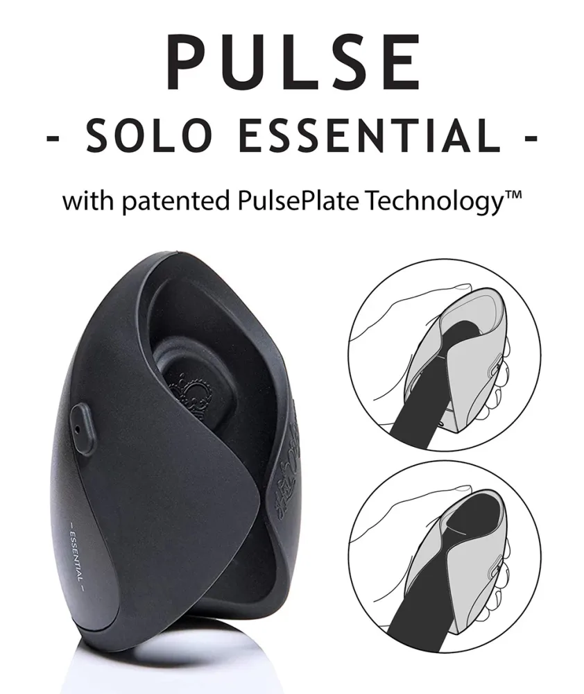 Hot Octopuss Pulse Solo Interactive essential male vibrator — This innovative pleasure tool from the renowned UK brand