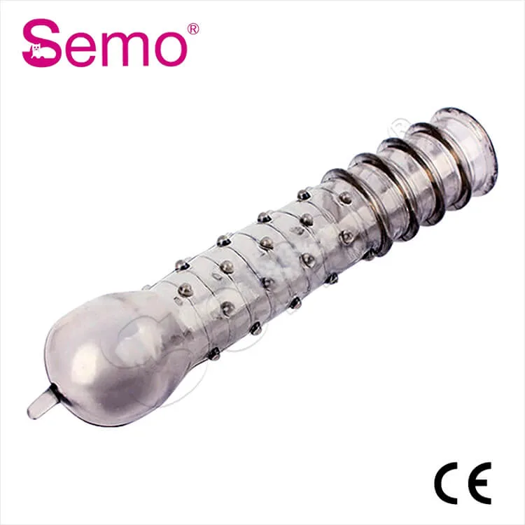 DC14Q Thin Textured Sleeve Enhancer Sexual Pleasure Aid — Enhanced Experience & Practical Benefits