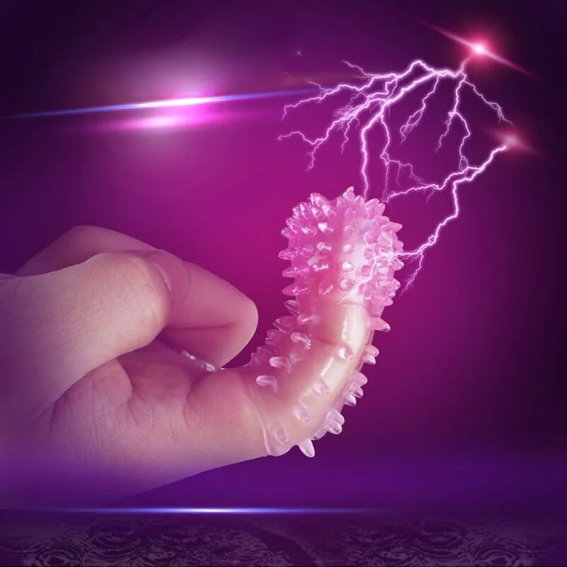 DC10 Textured Finger Sleeve Women Clitoral Stimulator — How to Use & Care Instructions