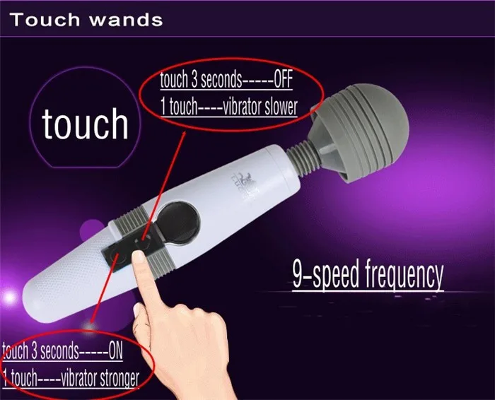 Strong Vibrating Massager with LCD Display for G-spot — hình 3